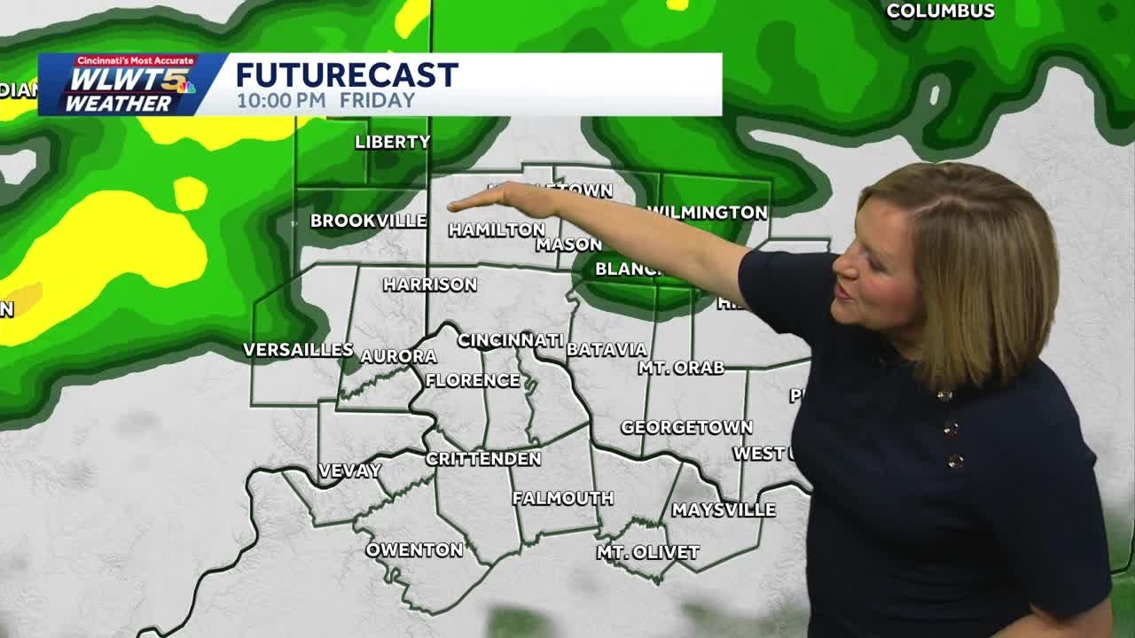 Rain Moves In Late Tonight - YouTube