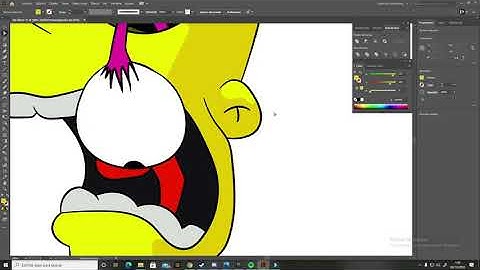 Adobe illustrator // Spooky Bart Simpson