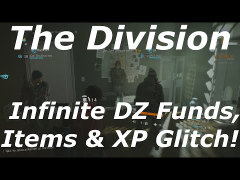 The Division Infinite DZ Funds, Items & XP Glitch! Unlimited Dark Zone Money Farming Exploit!