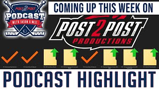 Coming Up This Week on Post2Post Productions!