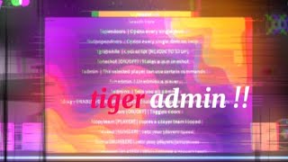 Tiger admin script in prison life ( pastebin )