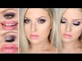 Chit Chat GRWM Purple & Pink Makeup! ♡ Girly, Glamorous & Playful!