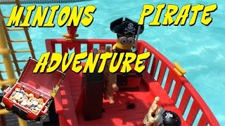 Minions Movie Pirates Pool Adventure Treasure Hunt and escape from Captain Jack Sparrow screenshot 5