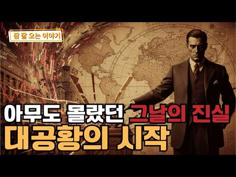 눈 감고 들어보세요: 단 한 명의 남자가 1929년 세계 대공황의 방아쇠를 당긴 진짜 이유. [잠들기 전 / 역사]🔥
