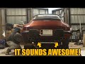 BUDGET EXHAUST ON MY CLASSIC PORSCHE! BUT HOW DOES IT SOUND?