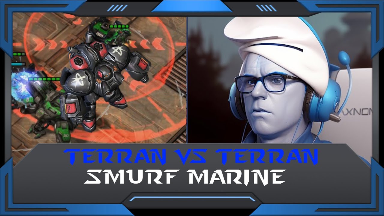 Sc2 Ruff StarCraft 2 (RuFF Highlight): Smurf Marine - YouTube