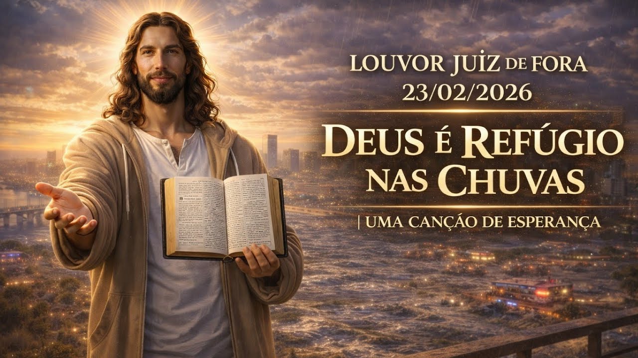 LOUVOR JUIZ DE FORA 23/02/2026 — Deus é Refúgio nas Chuvas | Uma Canção de Esperança
