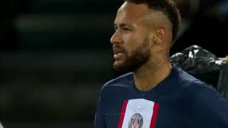 Neymar Vs Strasbourg And Red Card English Commentary Home Ligue 1 22 23 Hd22