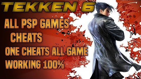 TEKKEN 6 | PSP | ANDROID | CHEATS ONE FILE ALL GAME WORKING 💯% |