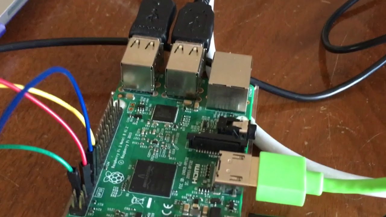 First Attempt using Python to code a Raspberry Pi - YouTube