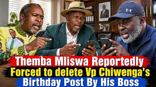 Themba Mliswa In Hot Soup With Tagwirei After Posting Vp Chiwenga, Haaa Murume Mukuru Achema😭