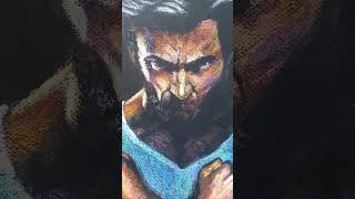 Wolverine Original Art Hugh Jackman