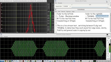 QRQ CW over 100 wpm - FLdigi