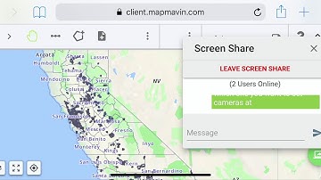 Map Mavin - Screenshare on Mobile Device
