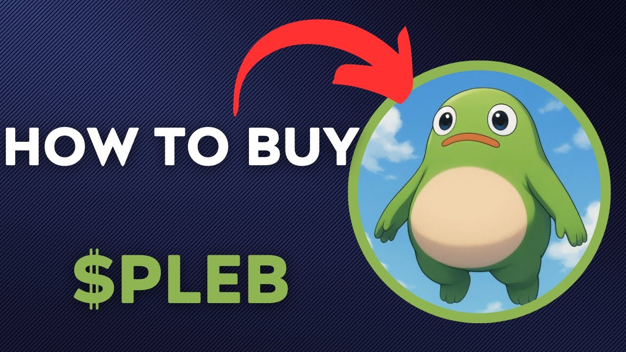 How To BUY $pleb – pleb TOKEN CRYPTO COIN IN 60 SECONDS