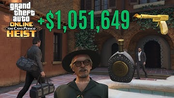 GTA Online - Cayo Perico Heist SOLO Elite Stealth