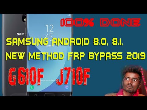 Samsung J7 Prime G610f/J710f FRP Unlock 8.1 New methot 100% Warking