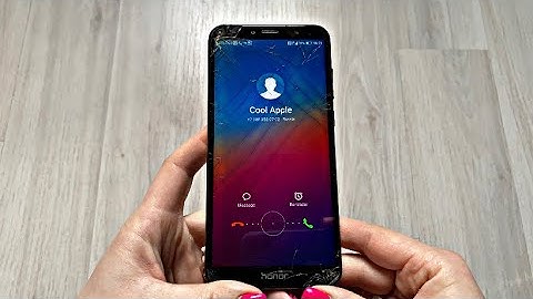 Honor 7C Incoming call