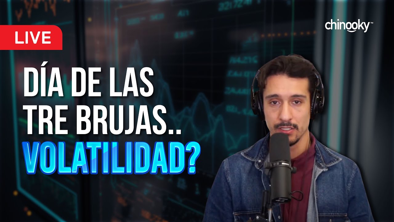 Día de las tre brujas.. volatilidad? | LIVE TRADING ROOM 15.03.2024