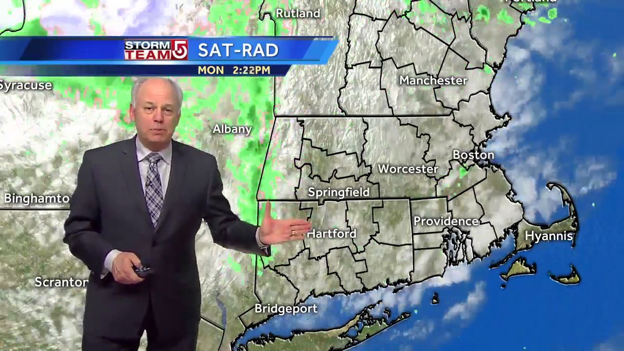 Video: Spot showers with cooler temperatures - YouTube