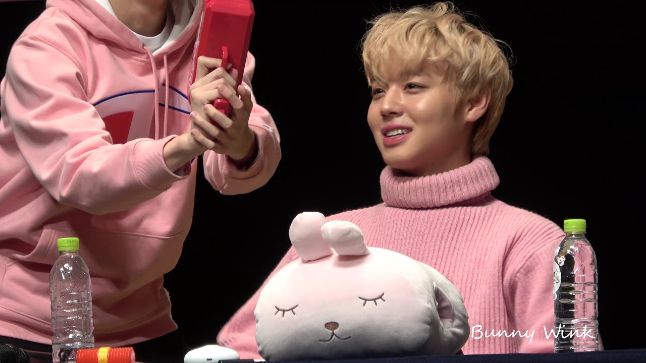 171118 Wanna One워너원 핫트랙스 (4K focus. 박지훈 Park Jihoon)