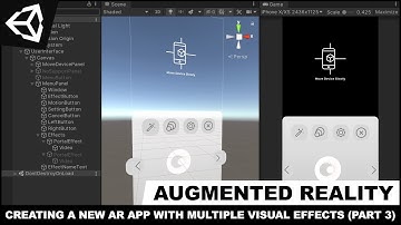 Unity3d with AR Foundation - Creating A VFX AR Mobile Application (Part 3)