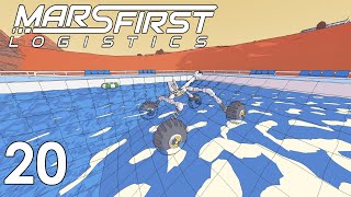 Just fighting an ice cube and taking a bath in Mars First Logistics Ep20
