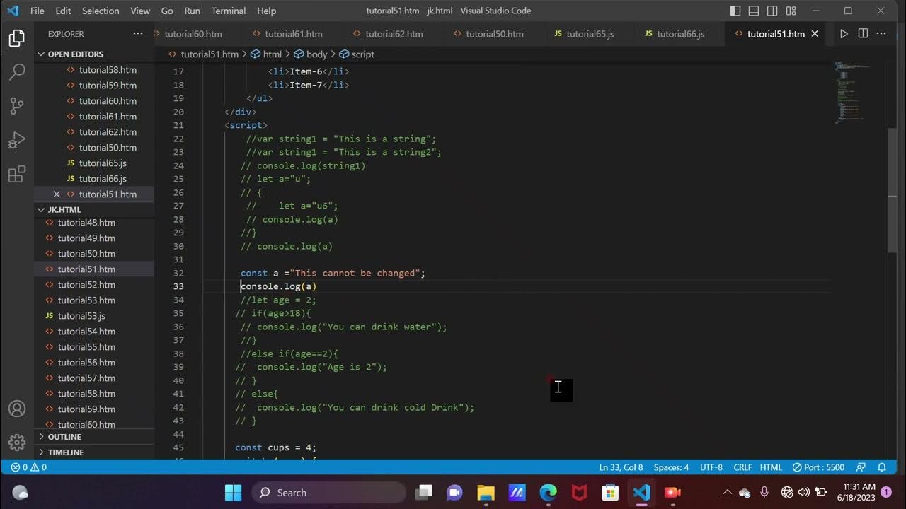 Conditional Statements in JavaScript | Scope & Conditional in ...