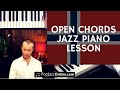 Open chords Jazz Piano Lesson (Scandinavian Style)