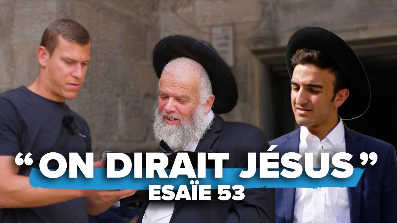 Réactions des Juifs orthodoxes à Esaïe 53 et plus encore ! | Interview de rue à Jérusalem