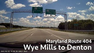 MD-404: Wye Mills to Denton
