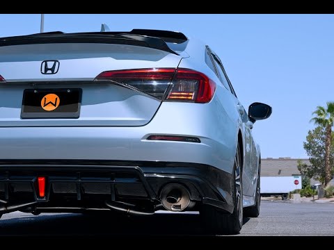 2022+ Honda Civic EX & Touring Sedan Aftermarket Exhaust Sneak Peek w/Sound Clips