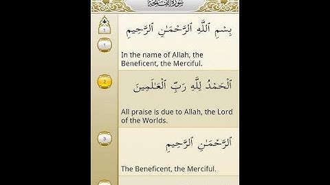 Android Studio Tutorial - Al Quran (Tafsir & by Word) with Database
