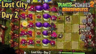 Lost City - Day 2 Pc Hardest Difficulty Plants Vs Zombies 2 Gardendless