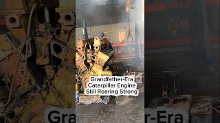 Old Caterpillar Engine, Still Strong Power#short #shortsvideo#engine#diesel#viral #fyp #engine