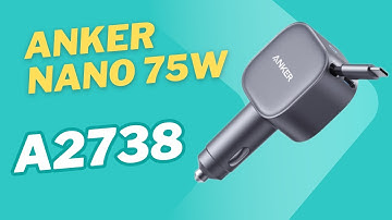 Tẩu Sạc Này Sẽ Làm Ô Tô Của AE Gọn Gàng Nhất Có Thể | Tẩu sạc ô tô Anker Nano 75W - A2738