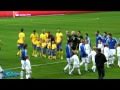 EM-kval Sverige — San Marino Swedbank Stadion, Malmö. Uppvärmning, tifo mm