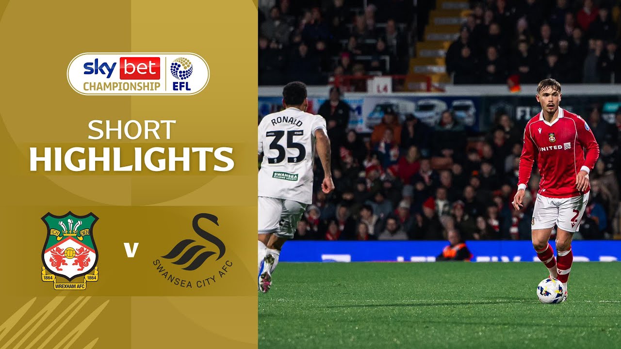 [Highlight] EFL Championship : Wrexham vs Swansea City (14-03-69)