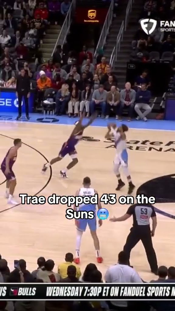 Trae Young was on FIRE ?