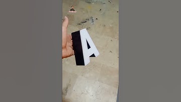 How to make 3d acrylic letter signboard||3d acrylic letter signboard||3d letters making||AA Signage