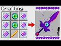 HOW TO CRAFT an ENDERMAN SWORD in Minecraft? SECRET RECIPE *O*