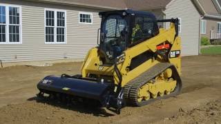 Cat® Landscape Tiller Attachment Operating Tips