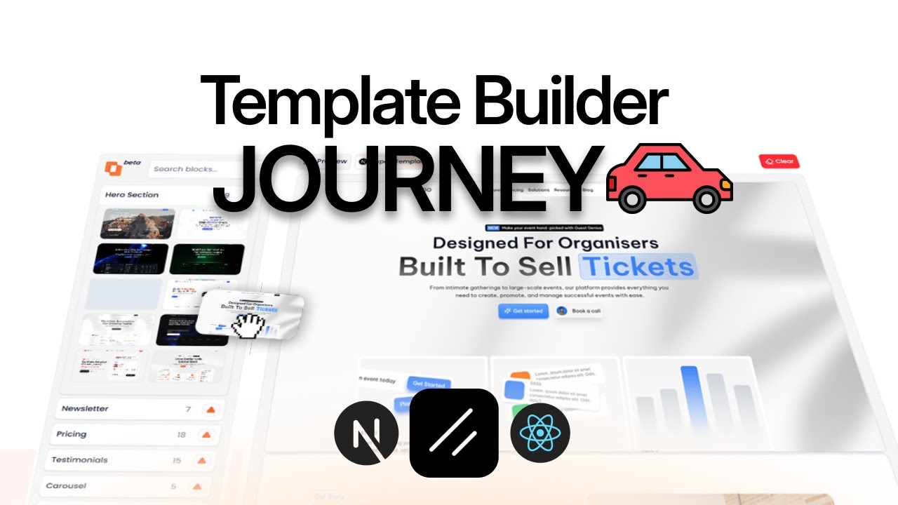 I Built a UI Template Builder from Scratch as a Solo Founder (Full ...