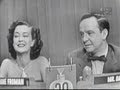 What's My Line? - Hal Block's final show - Jane Froman (Mar 1, 1953)