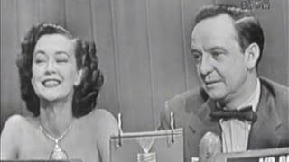 What's My Line? - Hal Block's final show - Jane Froman (Mar 1, 1953)