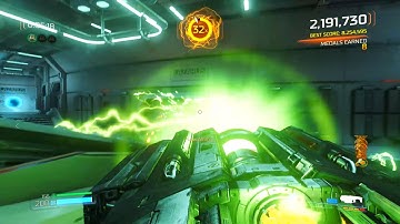 Lazarus Labs, Arcade Mode, Difficulty: Ultra-Violence - DOOM (2016)