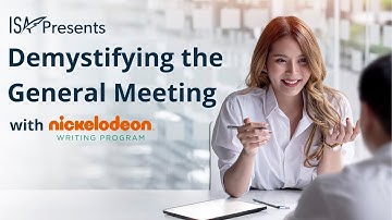 ISA Presents: Demystifying the General Meeting w/ Nick Writing Program