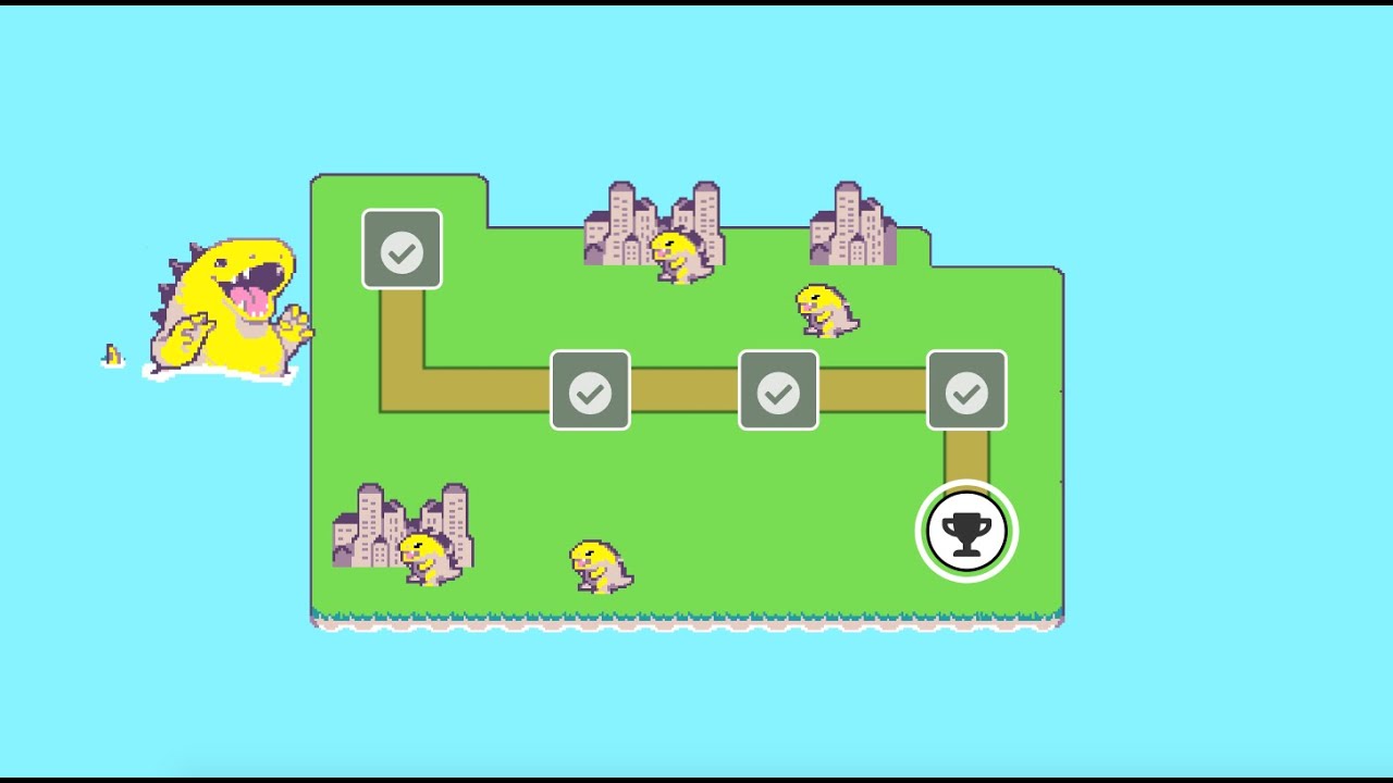 Making a Save Dinos in Microsoft MakeCode Arcade ! - YouTube