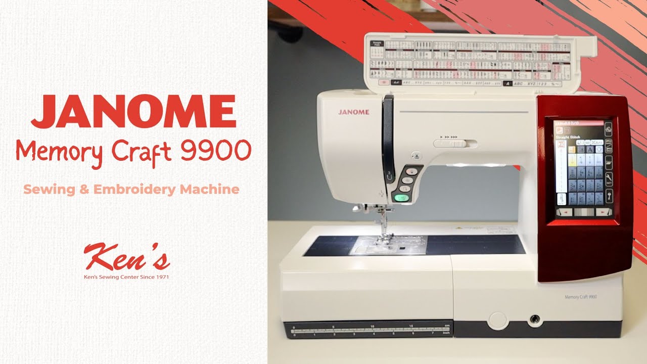 Швейная и вышивальная машина Janome Memory Craft 9900