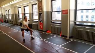 Single Arm Sled Rows